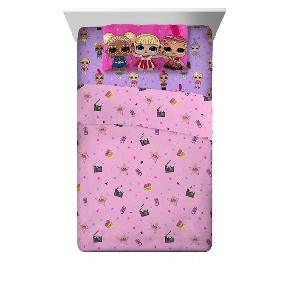 New L.O.L SURPRISE! 4piece Full sheet set - Picture 1 of 8